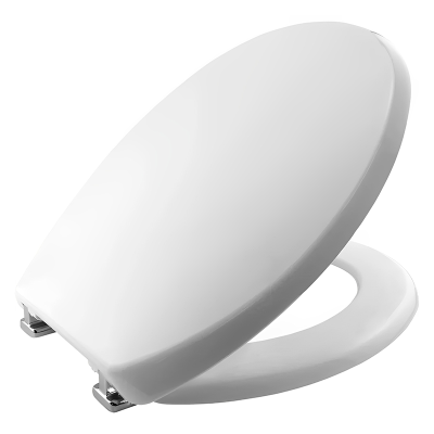 Bemis White Atlantic Spa Thermoplastic Ultra-Fix Toilet Seat_