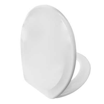 Bemis White Jersey Thermoplastic Toilet Seat