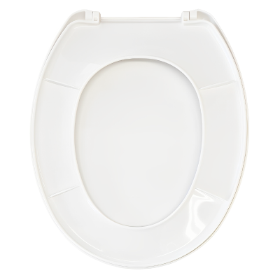 Bemis White Jersey Thermoplastic Toilet Seat Bottom