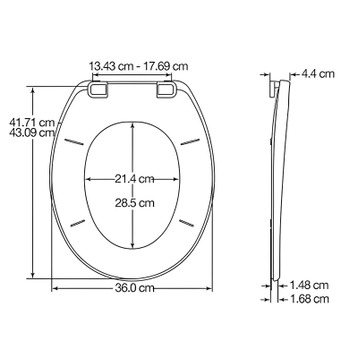 Bemis White Jersey Thermoplastic Toilet Seat Diagram