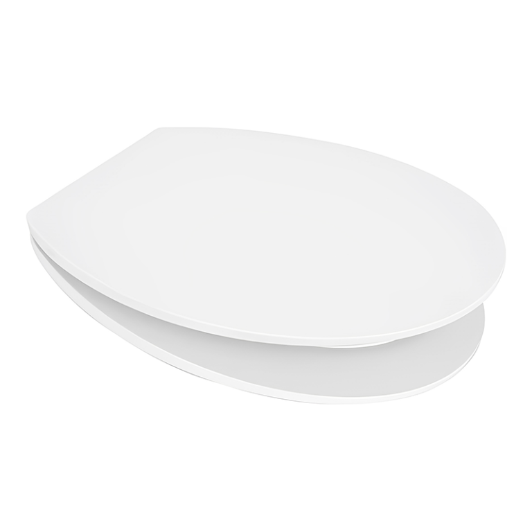 EuroShowers White SlimLux Toilet Seat (Soft Close)