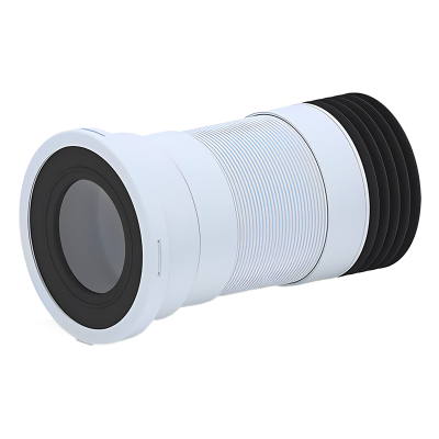 KeyPlumb K718RKPEU WC Extendable Pan Connector - 280mm:550mm Left