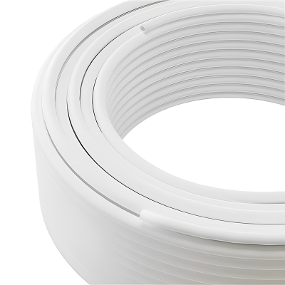 KeyPlumb White Polybutylene PB Pipe Coil - 15mm x 50m (WRAS Approved) Close Up