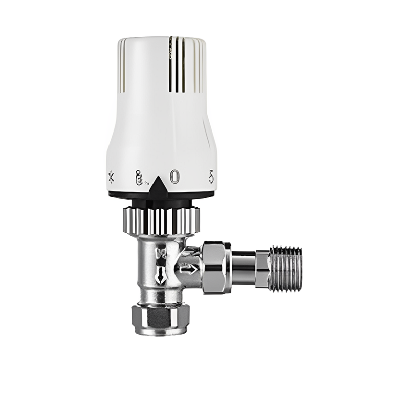 Pro Classic Universal 8:10:15mm Angled Thermostatic Radiator Valve TRV