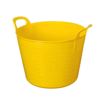 Hinton Flexi Yellow Bucket - 75 Litre plaster or mortar